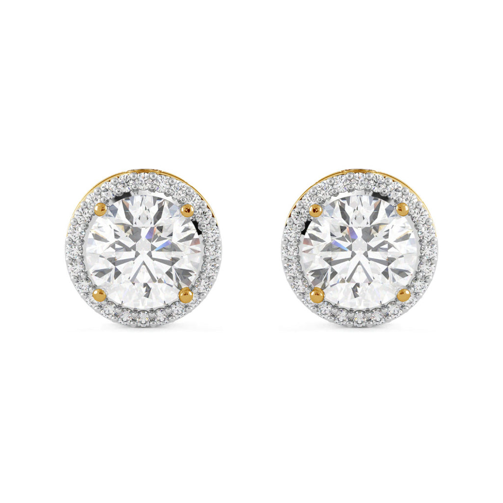 CLARA 925 Sterling Silver Talia Earrings with Screw Back 
