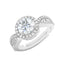 Silver Emery Designer Solitaire Ring