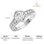 Silver Willa Solitaire Office Wear Ring