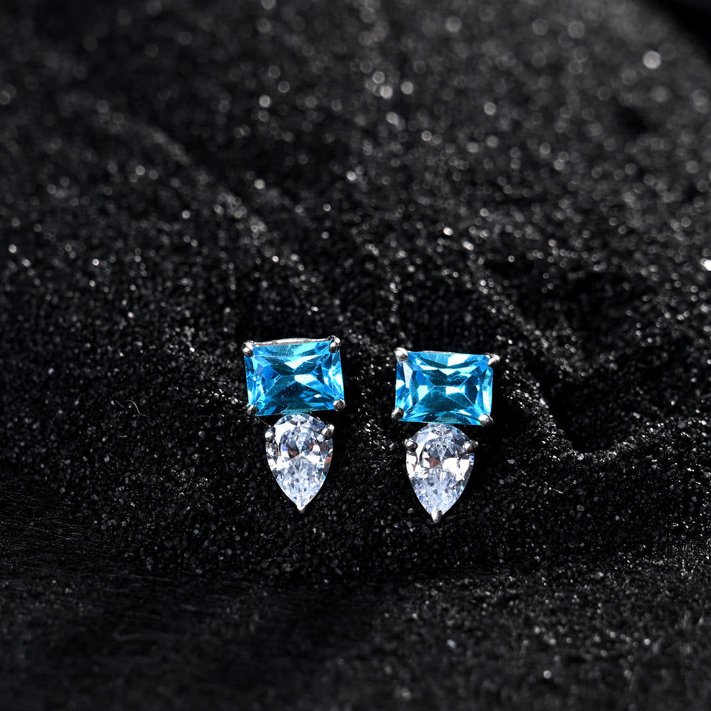 CLARA 925 Sterling Silver Vistosa Earrings 