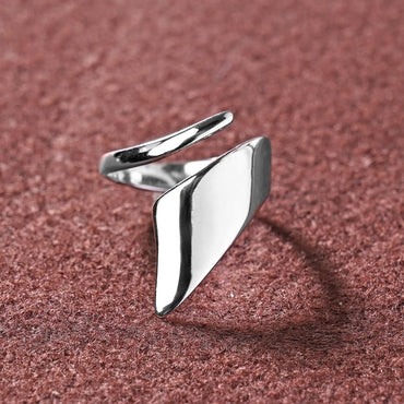 CLARA Pure 925 Sterling Silver Designer Finger Ring 
