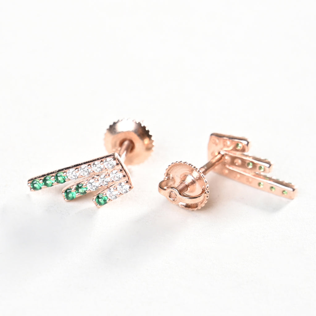 CLARA 925 Sterling Silver Blanca Earrings 
