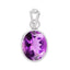 Certified Amethyst (Katela) Silver Pendant 9.3cts or 10.25ratti