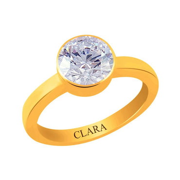 Certified Zircon Elegant Panchdhatu Ring 3cts or 3.25ratti