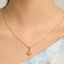 CLARA 925 Sterling Silver Eden Pendant Chain Necklace 