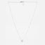 Silver Gia Classic Solitaire Pendant Chain
