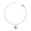 CLARA 925 Sterling Silver Snowflake Bracelet