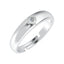 CLARA Pure 925 Sterling Silver Classic Adjustable Ring Gift for Women and Girls