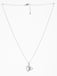 CLARA 925 Sterling Silver Isal Heart Pendant Chain Necklace 