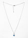 CLARA 925 Sterling Silver Isla Pendant Chain Necklace 