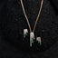 CLARA 925 Sterling Silver Blanca Pendant Earring Chain Jewellery Set 