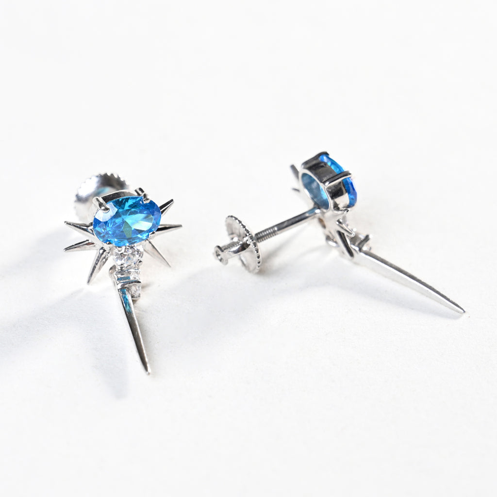 CLARA 925 Sterling Silver Dolores Earrings 