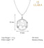 CLARA 925 Sterling Silver Bunch of Star Pendant Chain Necklace 
