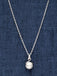 Clara 92.5 Sterling Silver Designer Real Pearl Pendant with Chain Gift for Women and Girls
