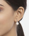 Clara 92.5 Sterling Sterling Silver Classic Pearl Earrings Gift for Women and Girls