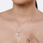 Clara 92.5 Sterling Silver Classic Pearl Pendant with Chain Gift for Women and Girls
