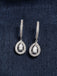 Clara 925 Sterling Silver and Cubic Zirconia Dangle & Drop Adele Earring With Screw Back for Women & Girls