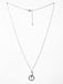 CLARA 925 Sterling Silver Verde Pendant Chain Necklace 