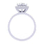 CLARA Made with Swiss Zirconia 925 Sterling Silver Round Solitaire Ring Gift for Women and Girls