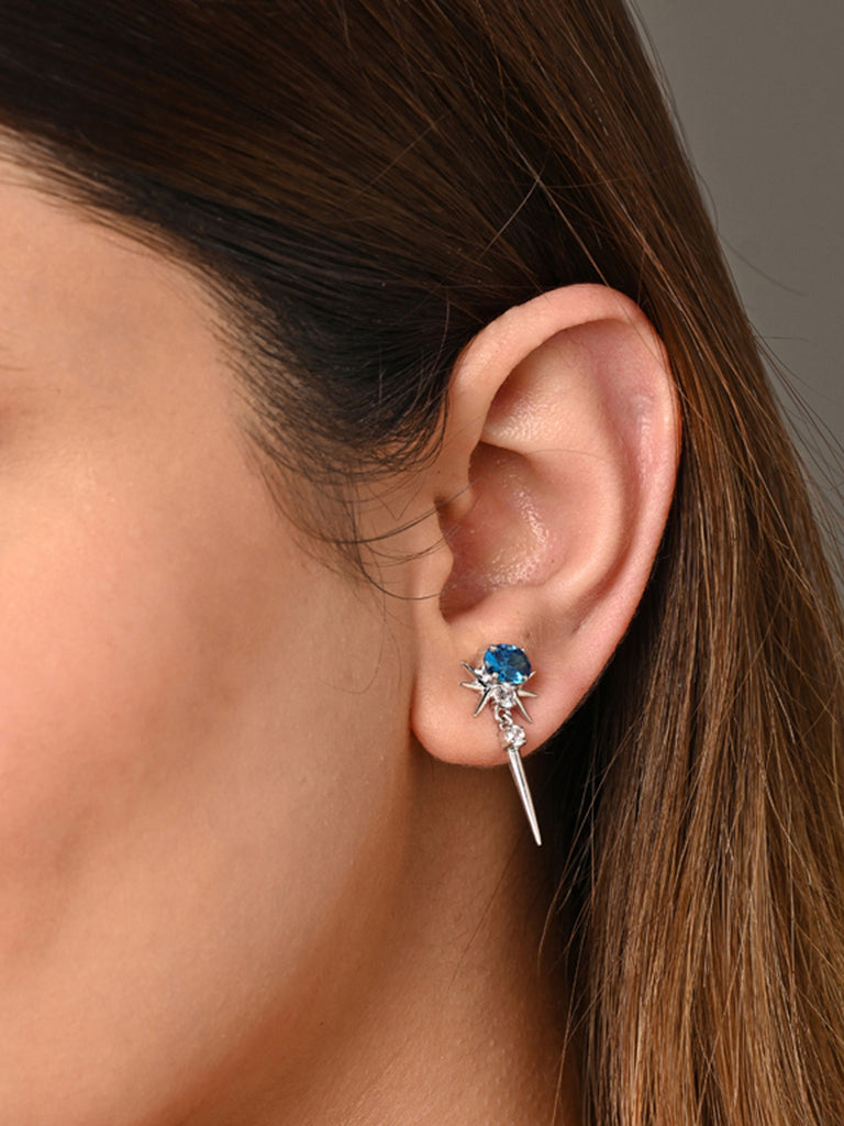 CLARA 925 Sterling Silver Dolores Earrings 