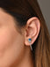 CLARA 925 Sterling Silver Dolores Earrings 
