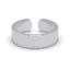 CLARA Pure 925 Sterling Silver Broad Finger Ring 