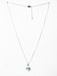 CLARA 925 Sterling Silver Belen Pendant Chain Necklace 