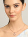 CLARA 925 Sterling Silver Irina Pendant Chain Necklace 