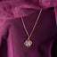 CLARA 925 Sterling Silver Hermosa Pendant Chain Necklace 