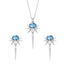 Silver Dolores Jewellery Set
