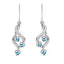 Silver Valentina Earrings