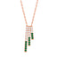 Silver Blanca Pendant Chain Necklace