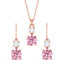 Silver Rosa Jewellery Set