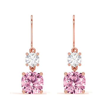 CLARA 925 Sterling Silver Rosa Earrings 