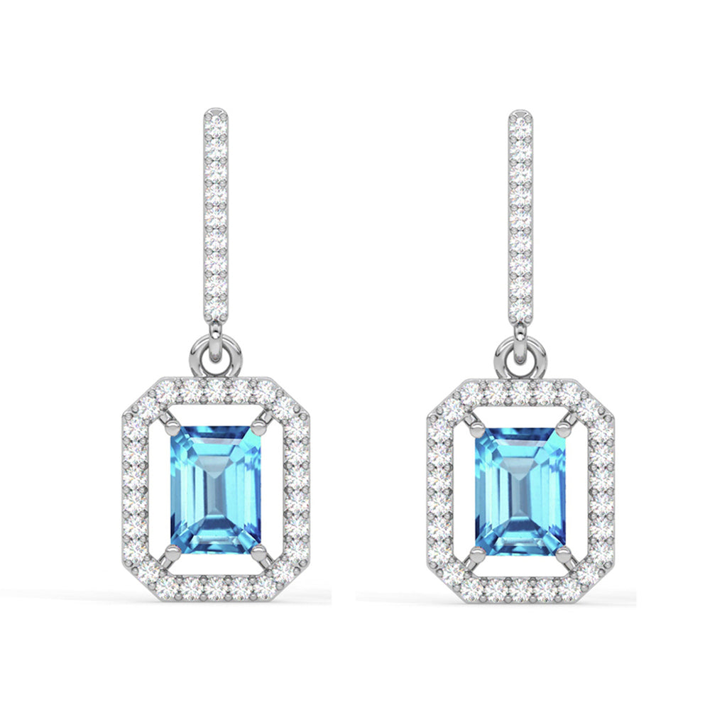 Silver Azul Earrings