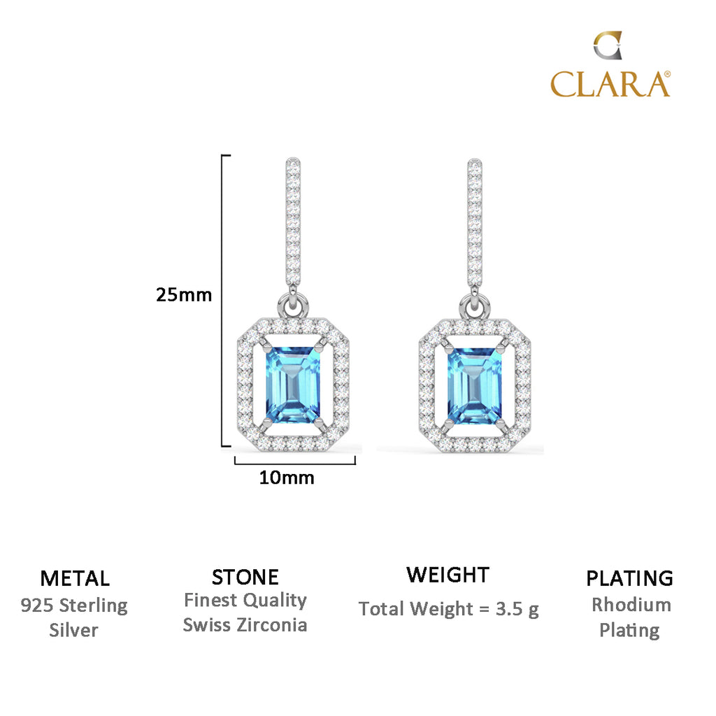 Silver Azul Earrings