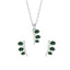 Silver Reina Jewellery Set