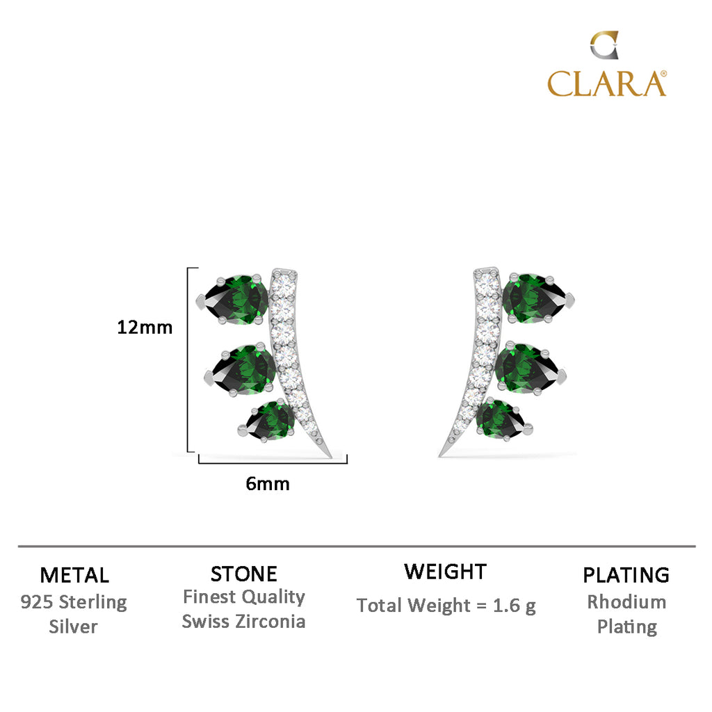 Silver Reina Earrings