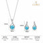 Silver Isla Jewellery Set