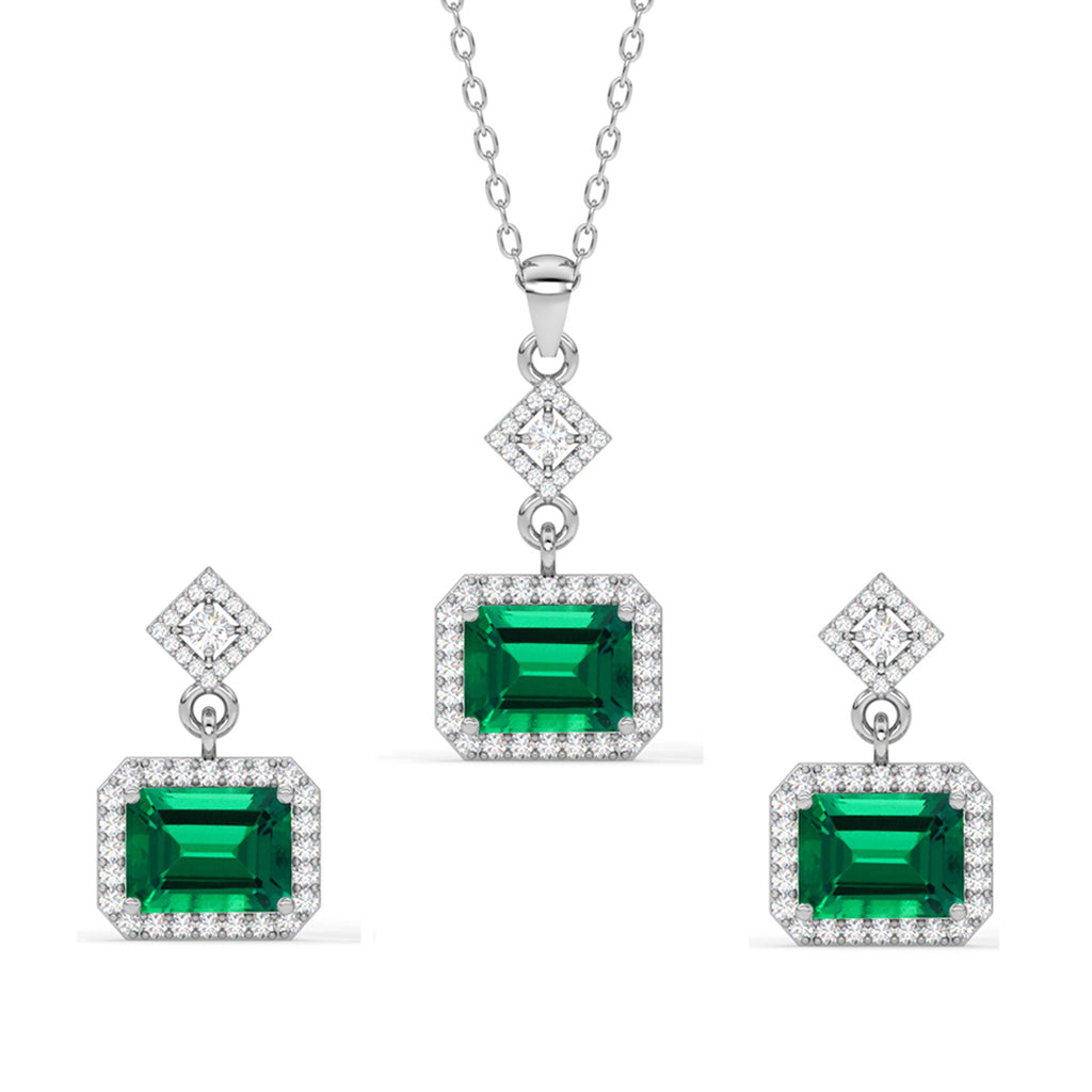 Silver Bianca Jewellery Set
