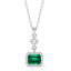 Silver Bianca Pendant Chain Necklace