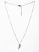 CLARA 925 Sterling Silver Blanca Pendant Chain Necklace 