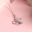 CLARA 925 Sterling Silver Vega Pendant Chain Necklace 