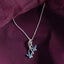 CLARA 925 Sterling Silver Butterfly Pendant Chain Necklace 