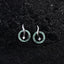 CLARA 925 Sterling Silver Verde Earrings 