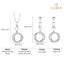 Silver Circle of Joy Jewellery Set