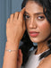 CLARA 925 Pure Silver Real Pearl Hand Bracelet