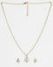 CLARA 925 Sterling Silver Eden Pendant Earring Chain Jewellery Set 