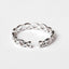 CLARA Pure 925 Sterling Silver Infinity Finger Ring 