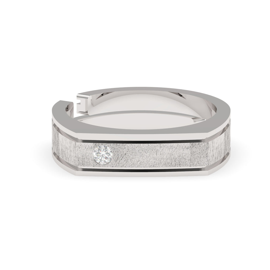 CLARA Real 925 Sterling Silver Dario Band Ring 